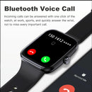 Ip67 Waterproof Smart Bracelet Bluetooth Call Fitness Tracker - Black
