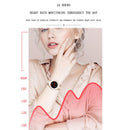 Smart Bracelet With Touch Screen Heart Monitoring Voice Control And Cycle Reminder - Black