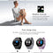 Real-Time Heart Rate Blood Pressure Monitor Multi-Sport Mode Breathing Light Smart Watch For Android Ios Phone Pink Silicone