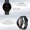 Real-Time Heart Rate Blood Pressure Monitor Multi-Sport Mode Breathing Light Smart Watch For Android Ios Phone Pink Silicone