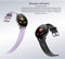 Real-Time Heart Rate Blood Pressure Monitor Multi-Sport Mode Breathing Light Smart Watch For Android Ios Phone Pink Silicone