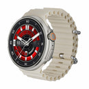 1.6 Inch Tft Round Screen Smart Watch Supports Voice Calls / Blood Oxygen Monitoring - Grey