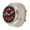 1.6 Inch Tft Round Screen Smart Watch Supports Voice Calls / Blood Oxygen Monitoring - Grey