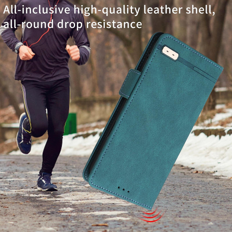 For Samsung Galaxy Z Fold4 5G Leather Flip Case With Magnetic Clasp - Purple