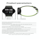 Smart Watch With Call Reminder And Health Monitoring - Green
