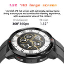 1.32 Inch Tft Screen Smart Watch Support Bluetooth Call & Alipay - Silver