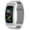1.08 Inch Steel Band Earphone Detachable Life Waterproof Smart Watch Support Bluetooth Call - Silver