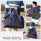 Men Leather Duffel Bag for Carry-on Travel - Black