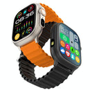 2.01 Inch Bluetooth Call Smart Watch Support Heart Rate / Blood Oxygen - Silver Grey