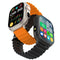 2.01 Inch Bluetooth Call Smart Watch Support Heart Rate / Blood Oxygen - Silver Grey