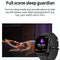 2.01 Inch Bluetooth Call Smart Watch Support Heart Rate / Blood Oxygen - Silver Grey