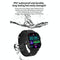 2.01 Inch Bluetooth Call Smart Watch Support Heart Rate / Blood Oxygen - Silver Grey