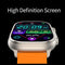 2.01 Inch Bluetooth Call Smart Watch Support Heart Rate / Blood Oxygen - Silver Grey