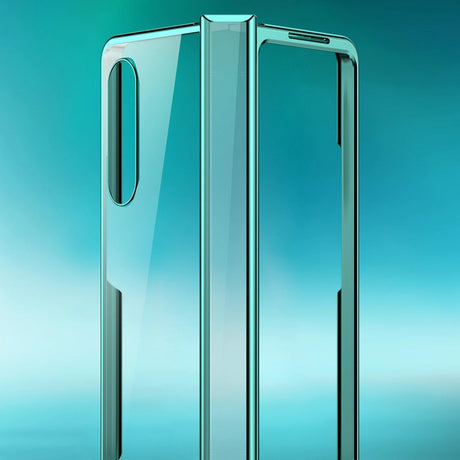 For Samsung Galaxy Z Fold4 5G Shockproof Pc Case - Full Coverage - Silver