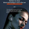 Digital Display Hanging Ear Bone Conduction Bluetooth Headset - Yx02 - Red