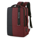 Large-Capacity Laptop Backpack With Usb Charging - Ideal For Business Commuters - Black