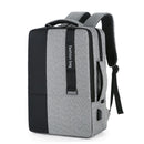 Large-Capacity Laptop Backpack With Usb Charging - Ideal For Business Commuters - Black
