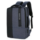 Large-Capacity Laptop Backpack With Usb Charging - Ideal For Business Commuters - Black
