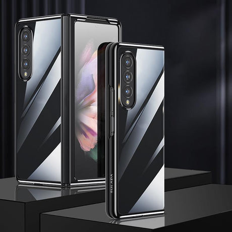 For Samsung Galaxy Z Fold4 5G Shockproof Protective Case - Silver
