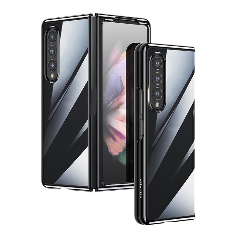 For Samsung Galaxy Z Fold4 5G Shockproof Protective Case - Silver