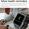1.91 Inch Waterproof Ecg Smart Watch With Silicone Band Ip68 - Blue