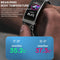 1.14 Inch Silicone Band Earphone Detachable Life Waterproof Smart Watch Support Bluetooth Call - Black Silver