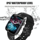 1.8 Inch Tft Screen Bluetooth Smart Watch Support Heart Rate Monitoring & 100+ Sports Modes - Gold