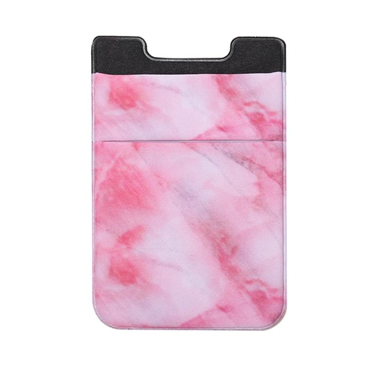Marble Road Stretch Phone Card Holder Sticky Clip - Red