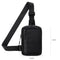Crossbody Chest Pack For Outdoor Sports Unisex Cell Phone Bag - White