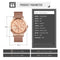 Stylish Skeleton Dial Waterproof Men Watch with Mesh Strap - Black