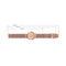 Stylish Skeleton Dial Waterproof Men Watch with Mesh Strap - Black