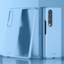For Samsung Galaxy Z Fold4 5G Shockproof Skin - Breathable & Protective - Red