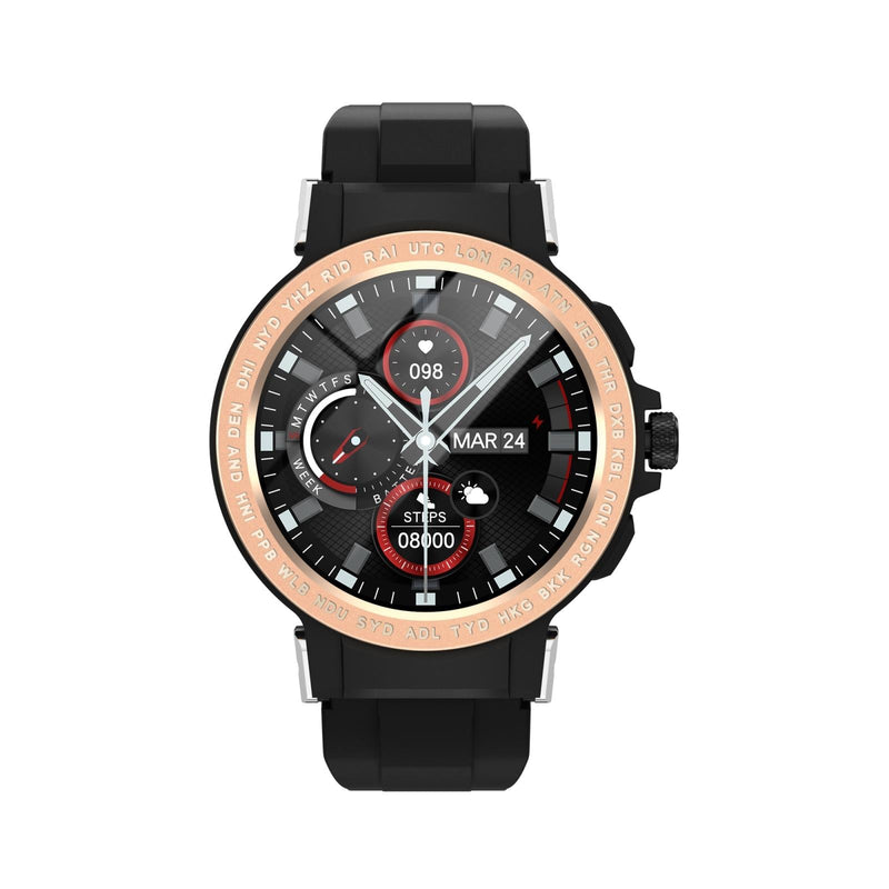 Waterproof Smart Watch With Colour Screen - Ip68 - Silver