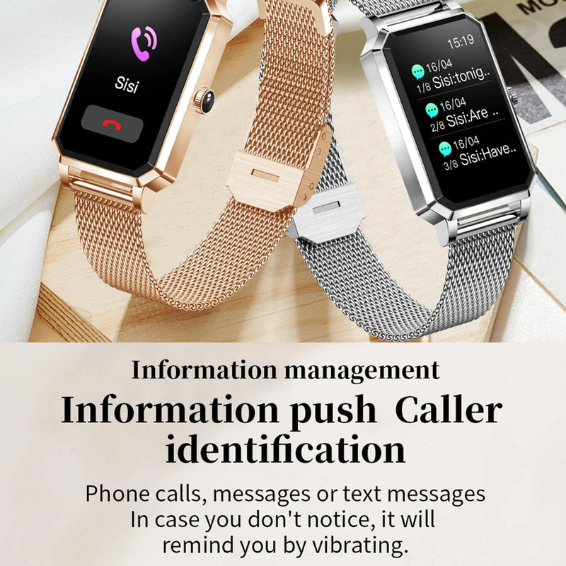 1.13 Inch Women's Smart Watch With Colour Screen & Health Tracking