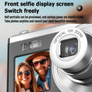 4K Hd Optical Zoom Digital Camera 60Mp Dual Screen Selfie Camera No Memory