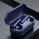 Mini Touch Control Tws Wireless Earphones with Mic & Charger Box - Green