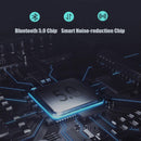 Mini Touch Control Tws Wireless Earphones with Mic & Charger Box - Green