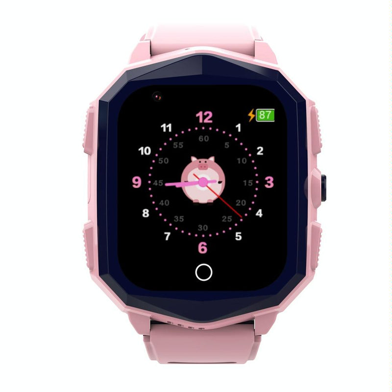1.4 Inch 4G Gps Positioning Children Calling Watch With Sos Function - Black