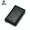 Anti Magnetic Rfid Leather Metal Wallet Universal Fit Black - Coffee