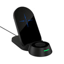 3 In 1 Foldable Wireless Charger For Smart Devices - White