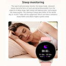 Bluetooth Talk Smartwatch Multi-Function Monitor Heart Rate / Blood Pressure / Blood Oxygen / Sleep - Blue