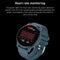 Bluetooth Talk Smartwatch Multi-Function Monitor Heart Rate / Blood Pressure / Blood Oxygen / Sleep - Blue