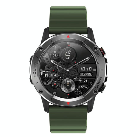 1.39 Inch Colour Screen Smart Watch Support Heart Rate Monitoring / Blood Pressure Monitoring - Blue