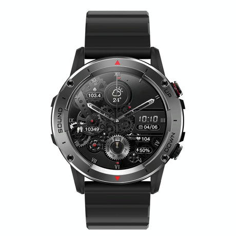 1.39 Inch Colour Screen Smart Watch Support Heart Rate Monitoring / Blood Pressure Monitoring - Blue