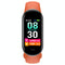 Waterproof Smart Watch With Heart Bp Oxygen And Sugar Monitoring - Ip68 - Orange