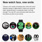 Silicone Band Smart Watch With Colour Screen - Silver