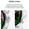 Silicone Band Smart Watch With Colour Screen - Silver