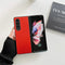 Aluminum Foldable Phone Case for Samsung Galaxy z Fold 4 - Black