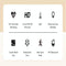 Smart Steel Watch With Colour Screen - Cf90 - Silver