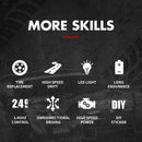 1 16 4wd Drift Rc Toy Car - 2.4g - Compact Design - Black